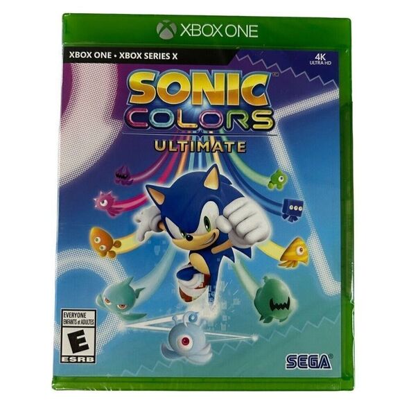 X-Box One Sonic Colors Ultimate Brand New Factory Sealed- US Edition - Picture 1 of 4